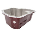 0110 DURAMAX WCFAB X PPE HIGH CAPACITY ALUMINUM OIL PAN FLUORESCENT ORANGE