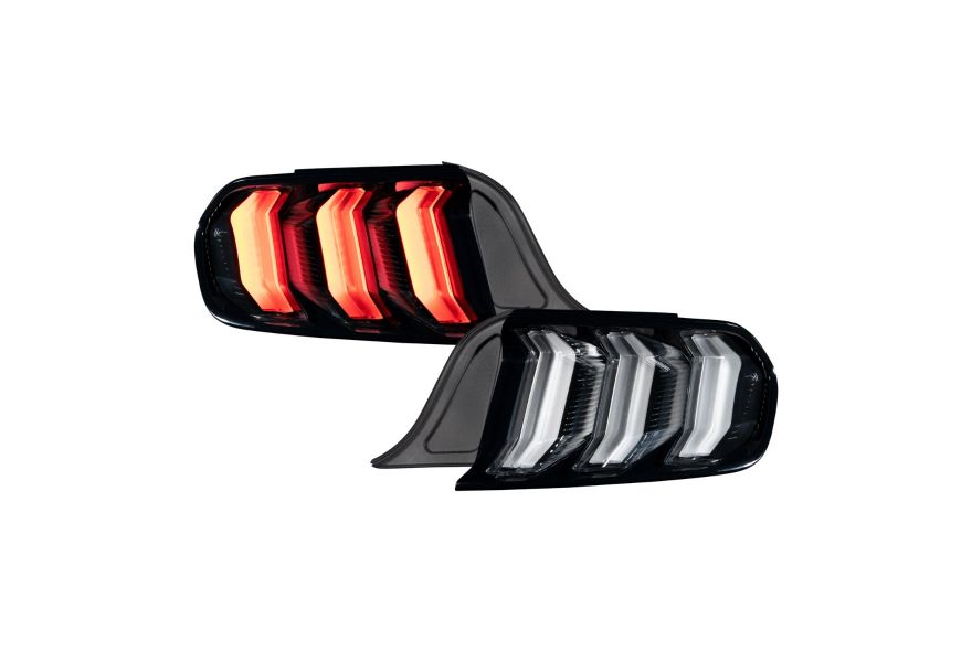20152022 FORD MUSTANG LED TAIL LIGHTS RED (PAIR)