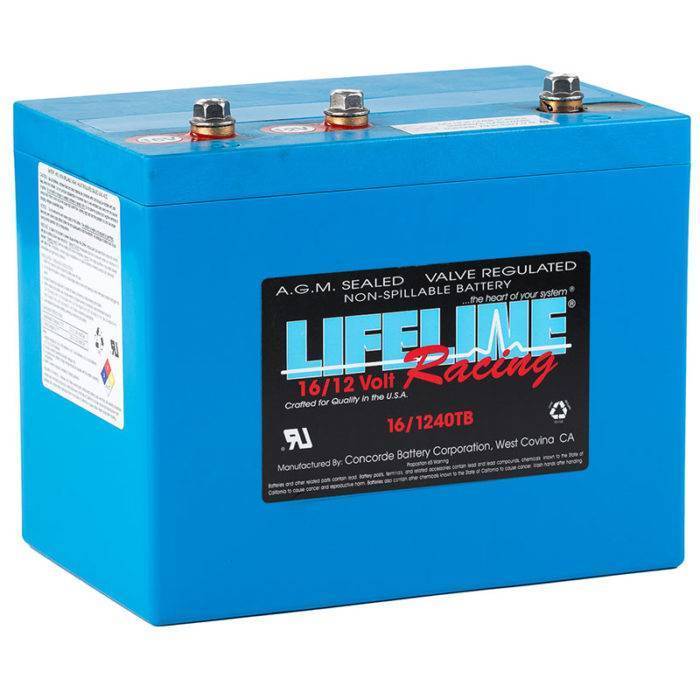 16 Volt 3 Post Battery