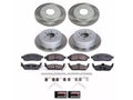 Power Stop 04-08 Ford F-150 Front and Rear Semi-Coated Rotor Kit