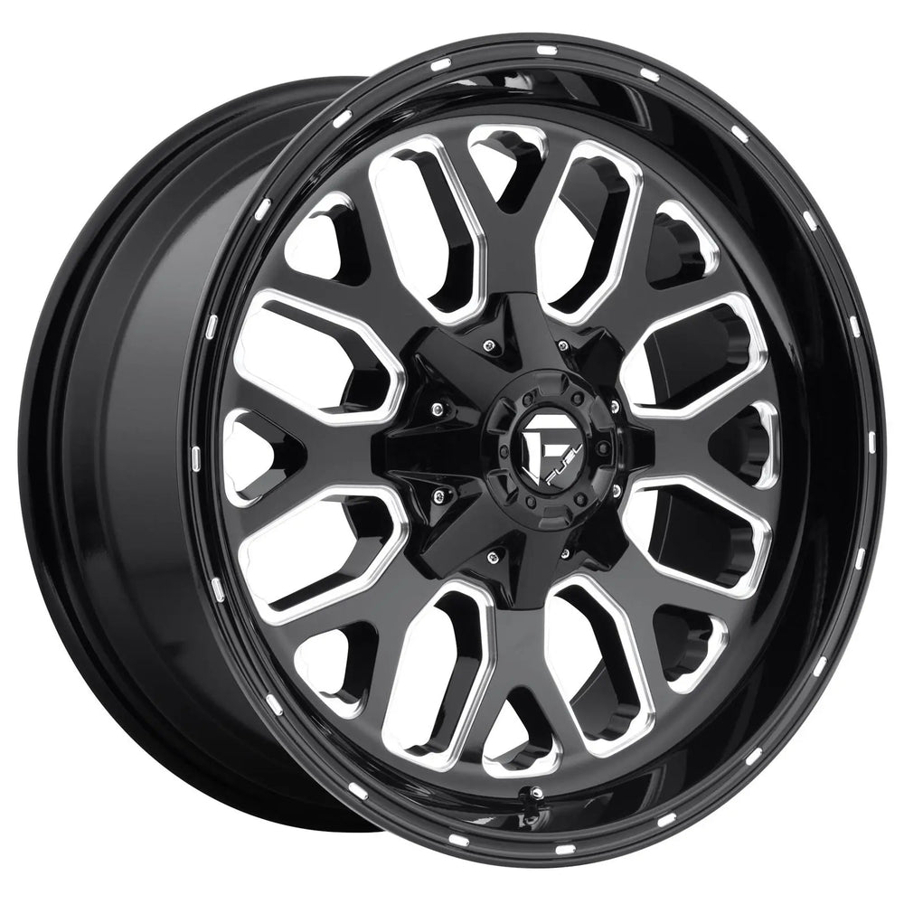 D588 20X10 8X170 GL-BLK-MIL -18MM