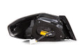 1521 SUBARU WRX/STI SPEC CR TAIL LIGHTS CLEAR LENS BLACK BASE