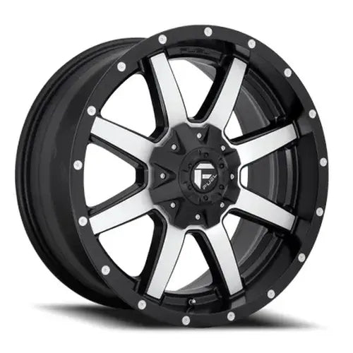 D537 20X10 8X6.5 MT-BLK-MACH -18MM