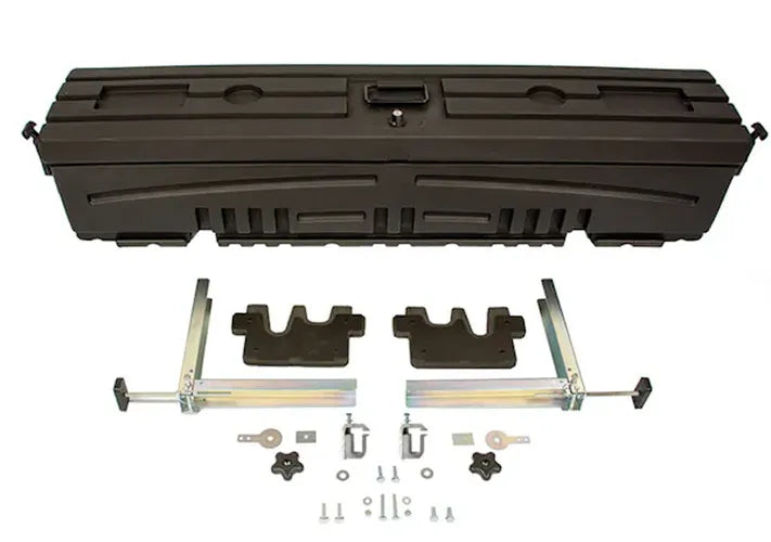 HUMPSTOR TRUCK BED EXTERIOR STORAGE/GUN CASE FITSTOPPERS(MOUNTING KIT INC)BLACK