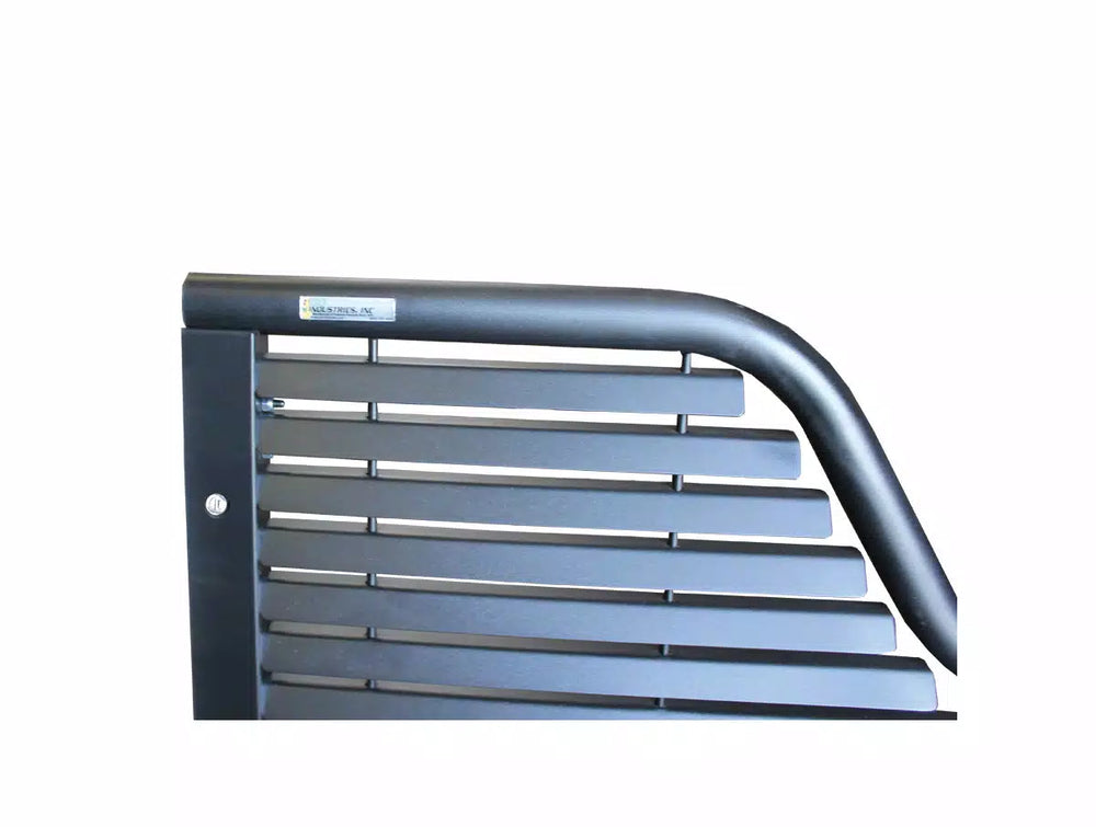 0813 FORD SUPERDUTY BLACK LOUVERED VGATE