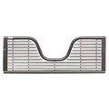 0813 FORD SUPERDUTY BLACK LOUVERED VGATE