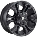 Fuel Wheels black auto part