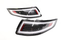 LED TAIL LIGHTS ALL BLACK HOUSING WITH CLEAR LENS