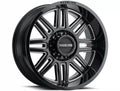 SPLIT GLOSS BLACK MILLED 20X10 8X17