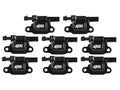 Gen V GM Coils, 2014 And Up, Black, Square 8 Pack Performance Coils For 2014 And Up GM Gen V Direct Injected Engines ACCEL