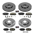 Power Stop 12-16 Kia Sportage Front & Rear Z23 Evolution Sport Brake Kit
