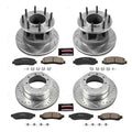 Power Stop 12-16 Kia Sportage Front & Rear Z23 Evolution Sport Brake Kit