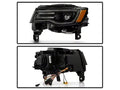 1721 GRAND CHEROKEE (FIT HALOGEN MODEL) LED DRL PROJECTOR HEADLIGHTS OE PLUS BL