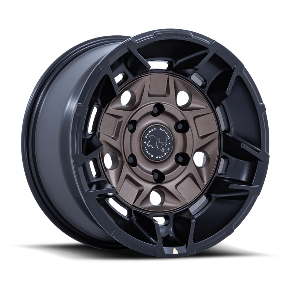 Wheel Pros GUARD 17X8.5 5X4.5 72 25 B-BRNZ M-BLK BR028ZB17851225