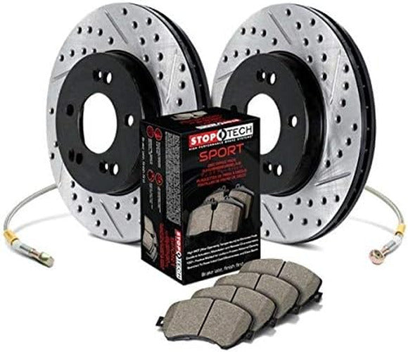 SPORT AXLE PACK, DRILLED & SLOTTED,