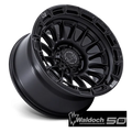 BR025 17X9 6X5.5 M-BLK G-BLK -12MM