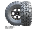 33X10.50R16LT 10 PLY BLACK SIDEWALL SUPER SWAMPER RADIAL/TSL