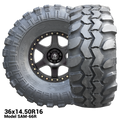 33X10.50R16LT 10 PLY BLACK SIDEWALL SUPER SWAMPER RADIAL/TSL