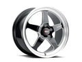Weld S104 18x8.5 Ventura 5x108 ET38 BS6.25 Gloss BLK MIL DIA 72.56