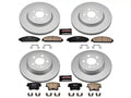 Power Stop 05-18 Chrysler 300 Front & Rear Z17 Evolution Geomet Coated Brake Kit