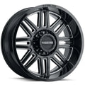 SPLIT GLOSS BLACK MILLED 20X10 6X13
