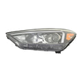 CAPA HY TUSON 1921 HEADLIGHT ASSY HALOGEN W/LED POSITION LAMP W/O LOGO LH