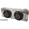 DUAL FAN & SHROUD W/RELAY