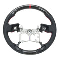 NRG 12-23 Toyota Tacoma OEM Plus Carbon Fiber Steering Wheel w/ Red Stitch & Red Center Mark