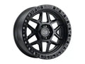 KELSO 20X9.0 5/139.7 ET00 CB78.1 MATTE BLK W/BLK BOLTS