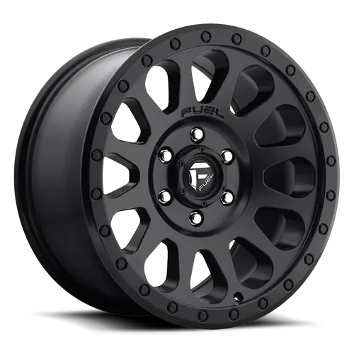 Fuel Wheels black auto part