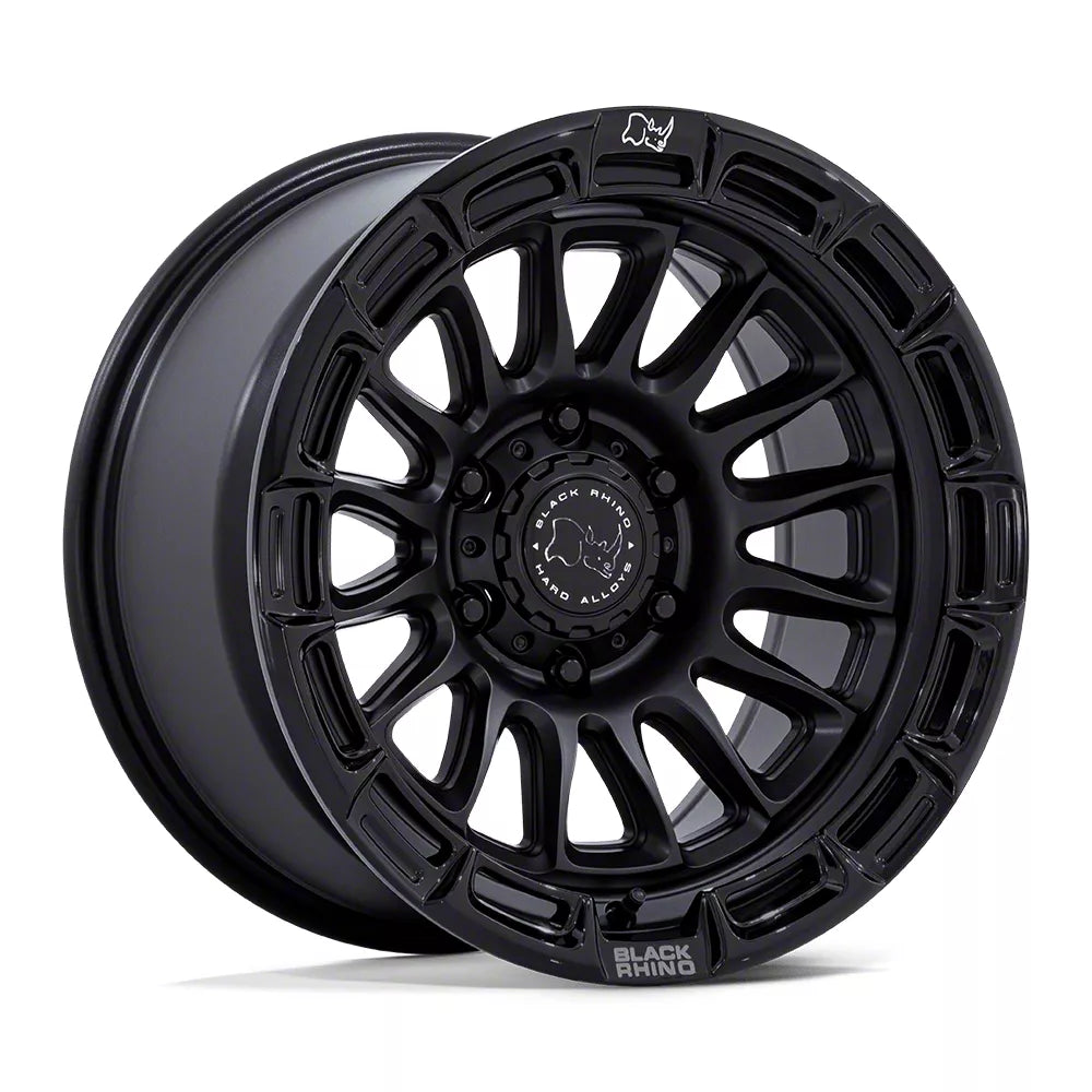 BR025 17X9 5X5.0 M-BLK G-BLK -12MM