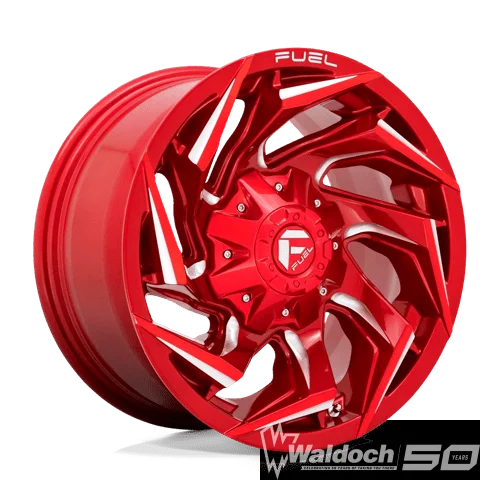 D754 20X9 5X4.5/5.0 GL-RED-MIL 20MM
