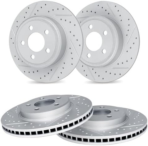 R1 Concepts Brake Rotor- Carbon D/S Fits Mazda 3