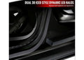 06-11 BMW E90 3 series 4dr LED bar projector- Black housing with clear lens
