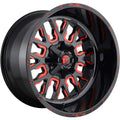 D612 20X9 5X5.5/150 GL-BLK-RTTC 20M