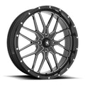 M45 22X7 4X137 G-BLK MACH 00MM