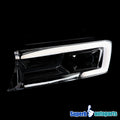 DODGE CHARGER DRL LED HALO PROJ HL/CHROME HOUSING CLR LENS