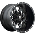 Fuel Wheels black auto part