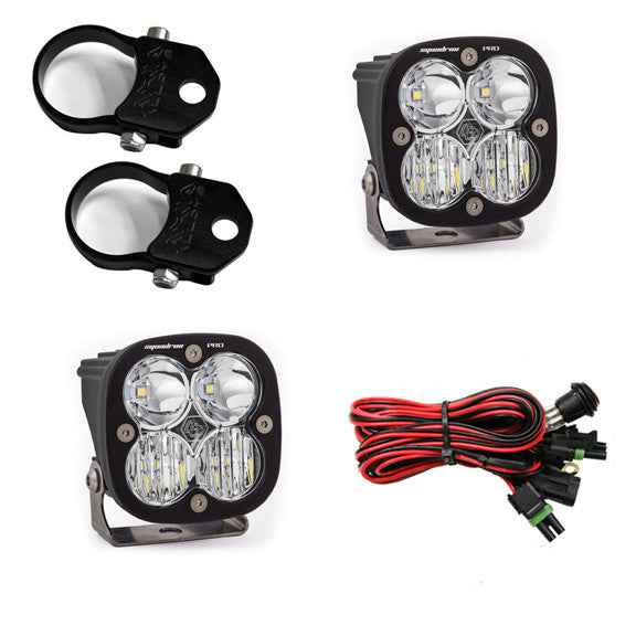 LED Light Pods Kit W/Vertical Mounts 2.00 Inch Harness Squadron Pro Baja Designs