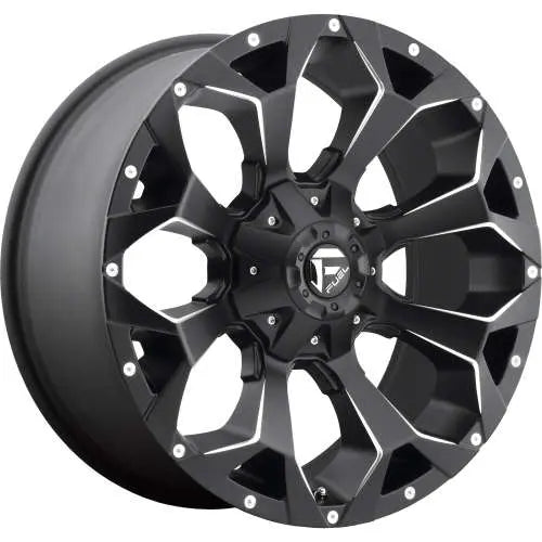 Fuel Wheels black auto part