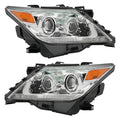 1519 SILVERADO 2500/3500HD HALOGEN MODELS WITH CHROME BEZEL CHROME