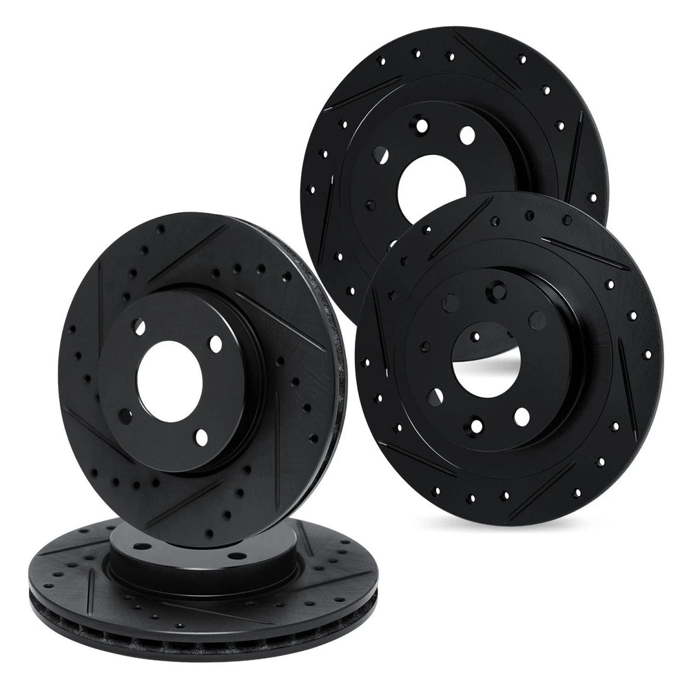 R1 Concepts Brake Rotor- D/S - Black