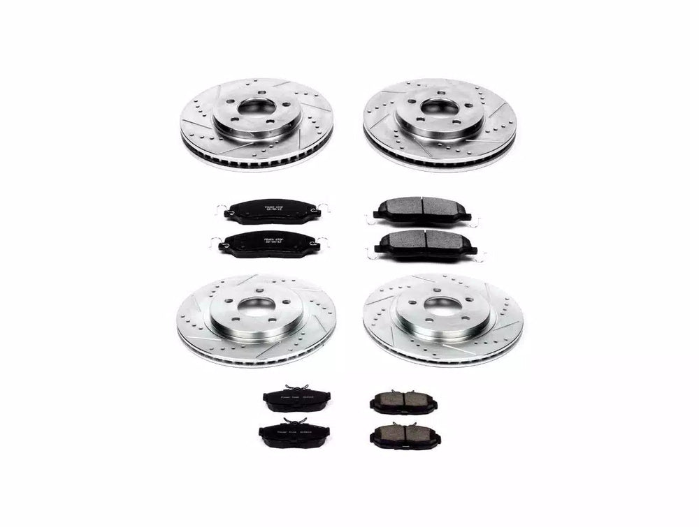 Power Stop 05-10 Ford Mustang Front & Rear Z23 Evolution Sport Brake Kit
