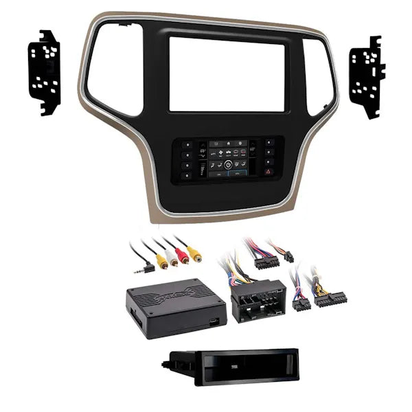 JEEP GRAND CHEROKEE 20142017 BRONZE TRIM TURBOTOUCH KIT