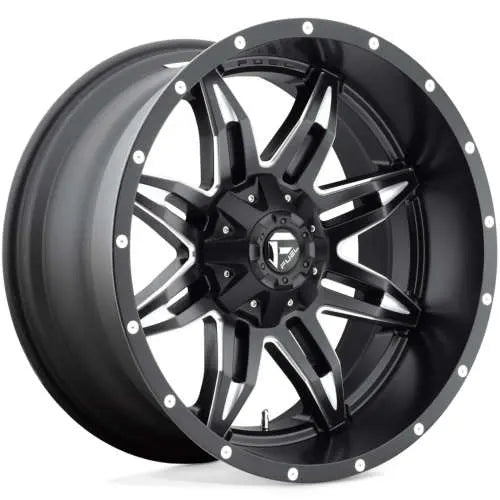 Fuel Wheels black auto part