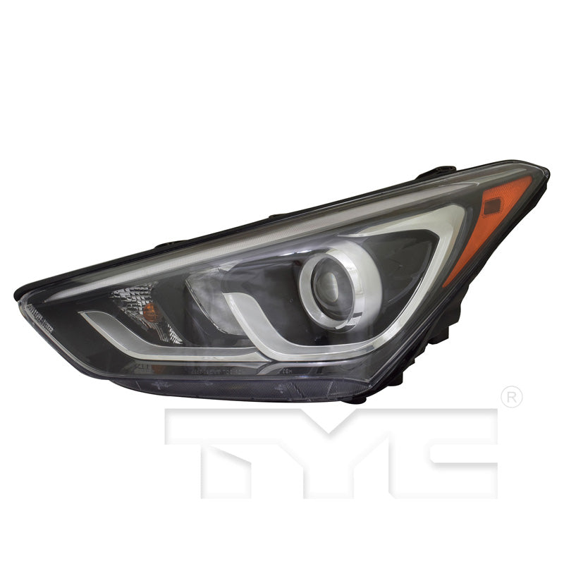 CAPA 1718 HY SANTA FE SPT HALOGEN HEAD LIGHT ASSY LH