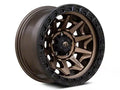 ~(34 lbs. 20X20X12)~ COVERT 17x9 5x150.00 MATTE BRONZE BLACK BEAD RING (-12 mm)