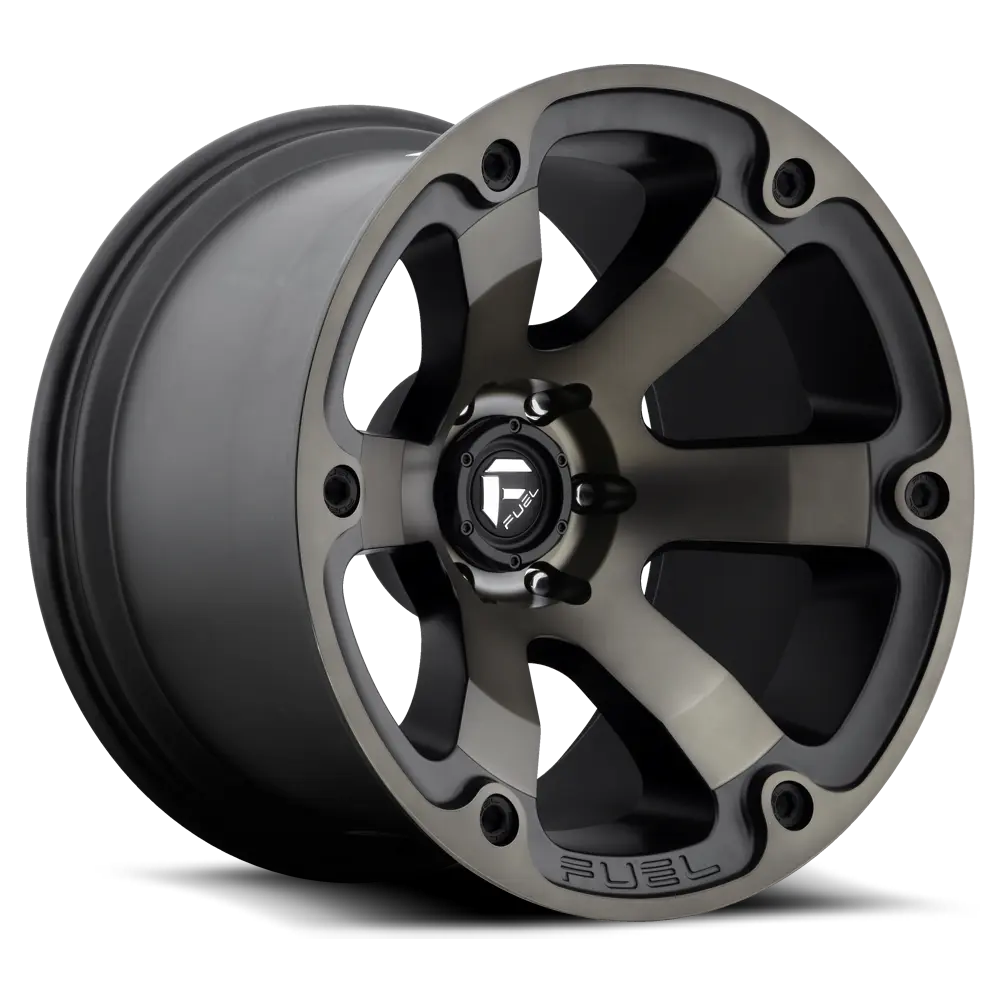 Fuel Wheels black auto part