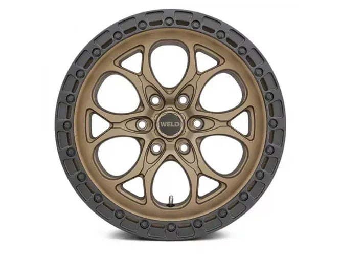 Weld Off-Road Ledge Six 20x9 / 6x135 BP / ET00 / BS5.00 Satin Black Wheel