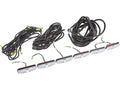 SLIM STROBE KIT WITH 6 LIGHTS WITH CHERRY SWITCH PREPROGRAMMED AMBER/WHITE ARE R